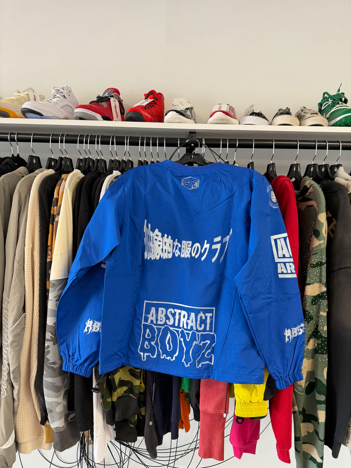 Abstract AFC Captain Blue Shirt Size Medium