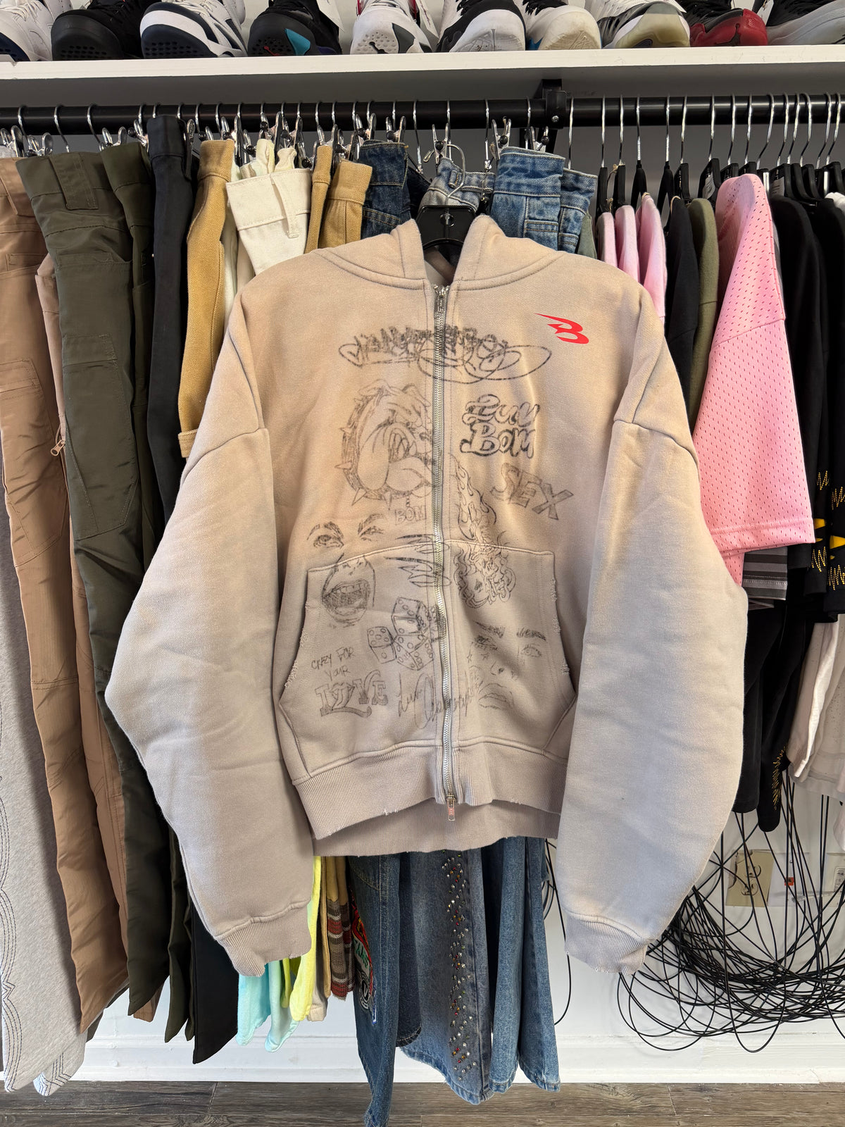 Abominable "Graffiti" Jacket Size Medium