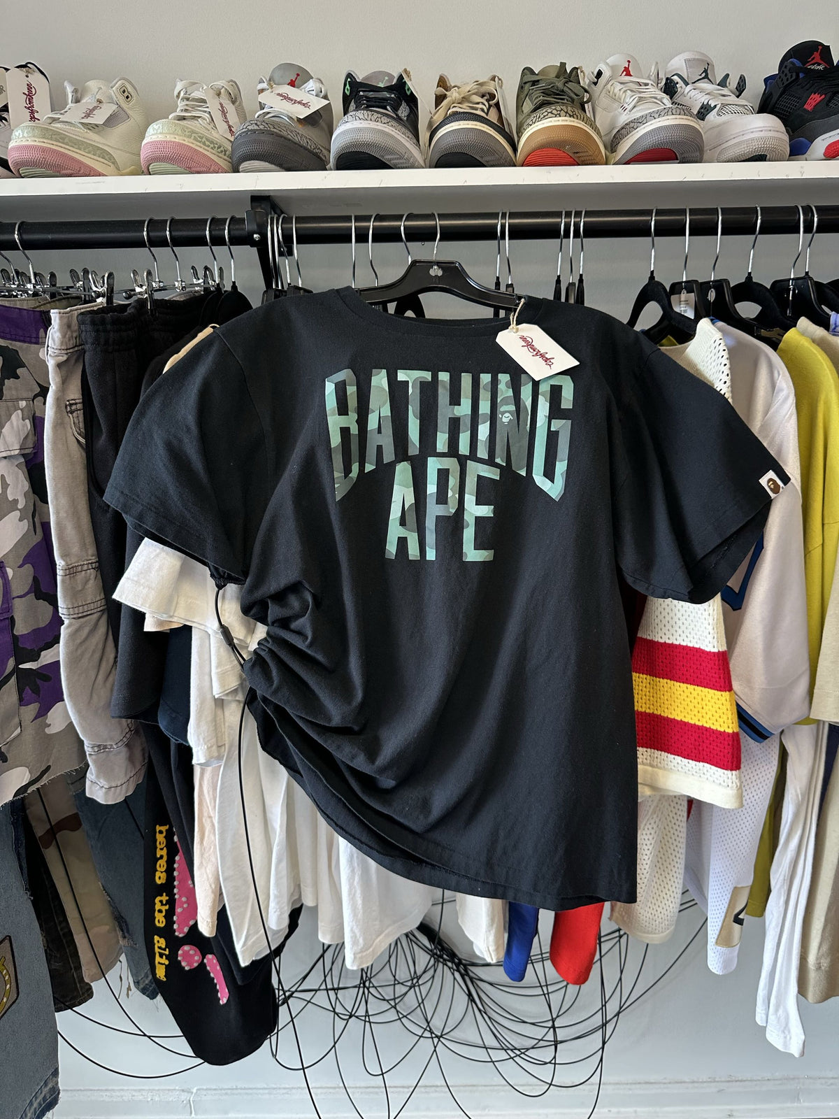 Pre-Owned Bape Tee Large