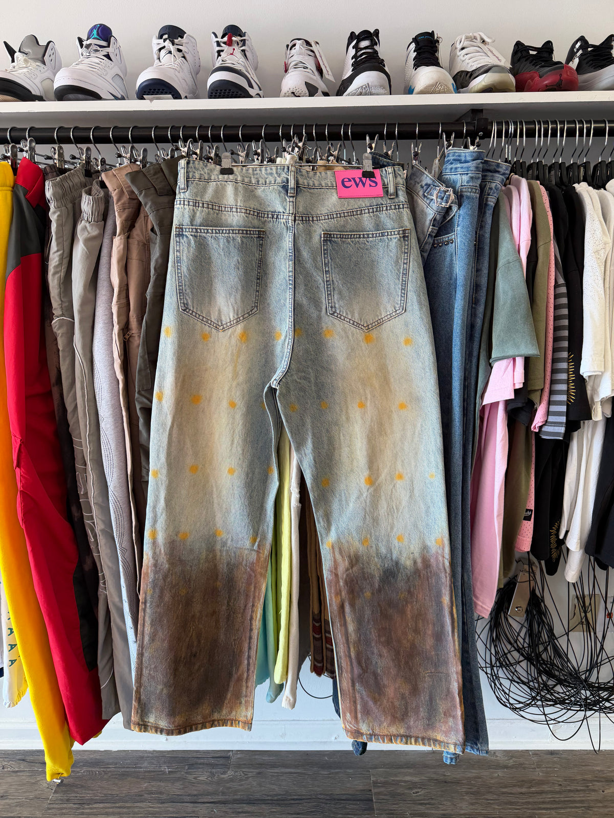 Aveugle "Starry Night" Denim Jeans Size 36