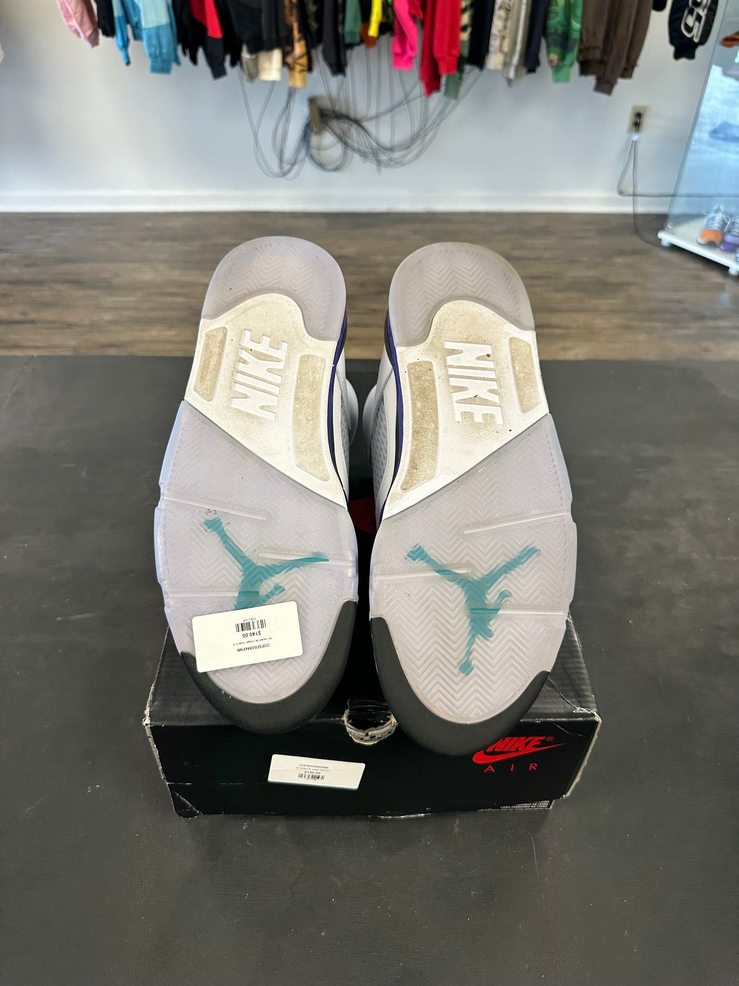 Air Jordan 5s "Grape" Size 11.5