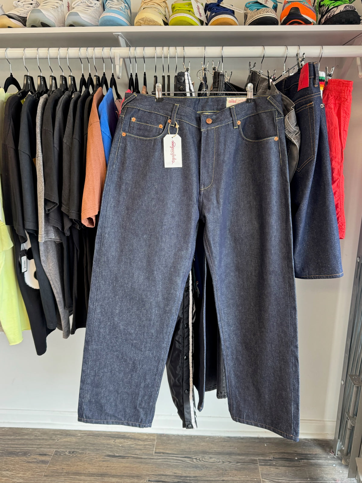 Evisu Denim Jeans Blue Size 36