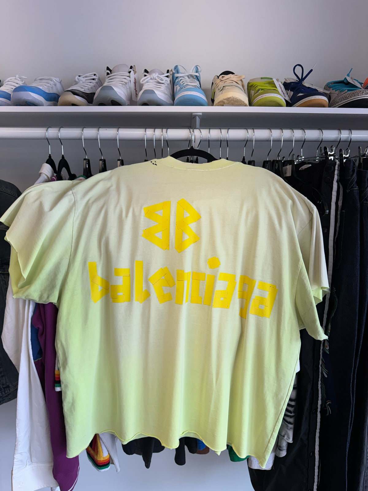 Balenciaga Green Tee 2XL