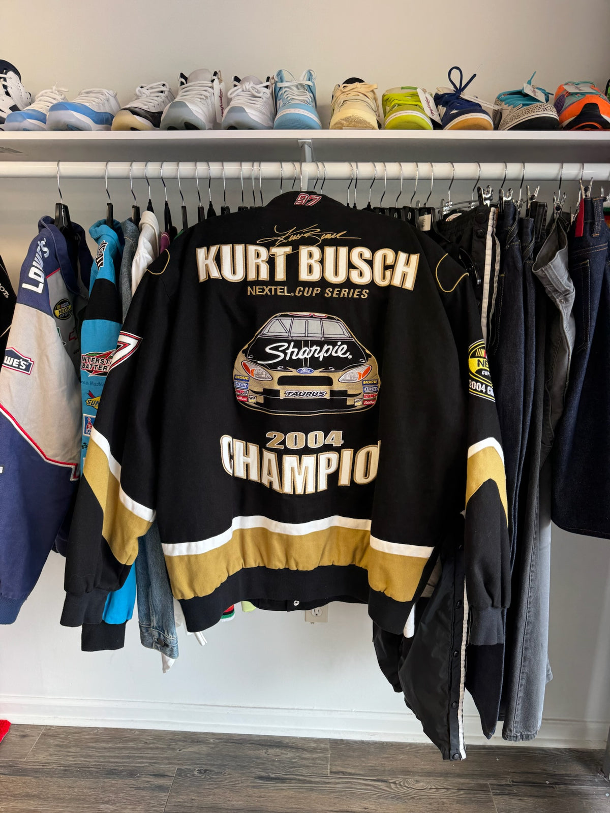 NASCAR Kurt Busch Jacket 2XL