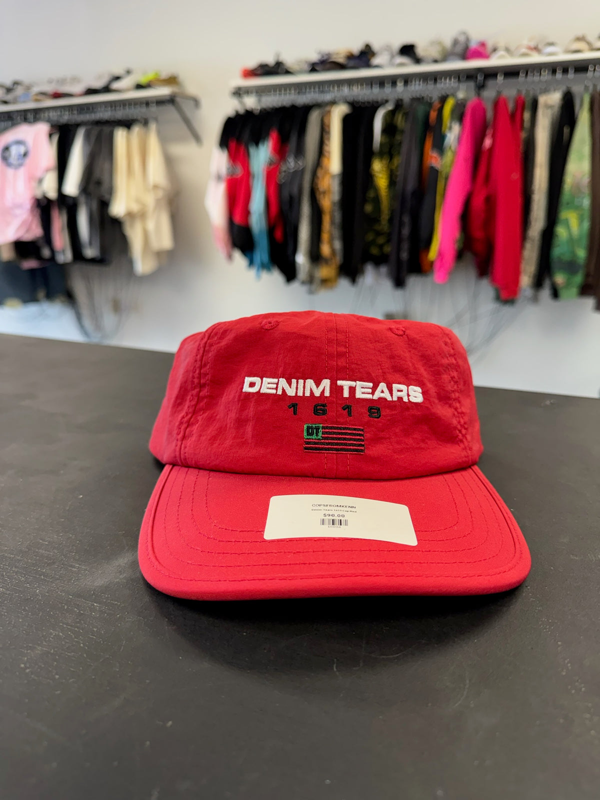 Denim Tears 1619 Cap Red