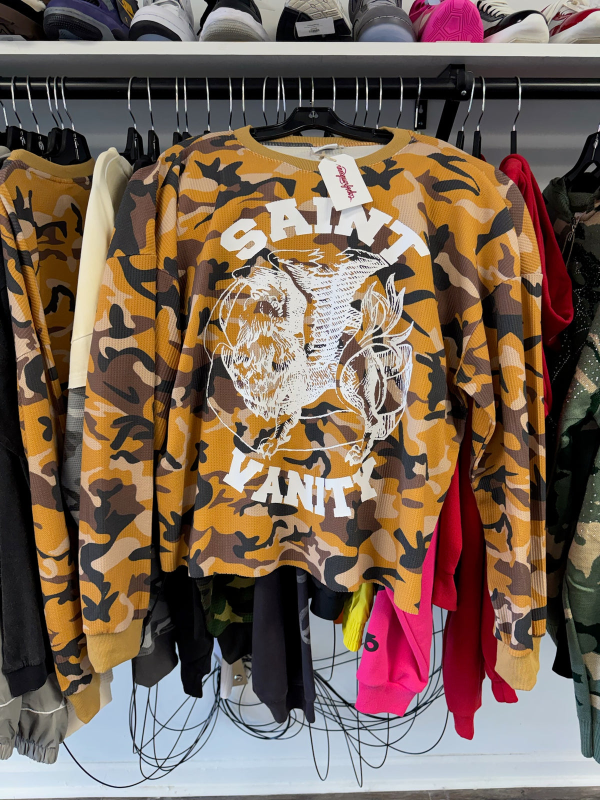 Saint Vanity Thermal Orange Camo Medium