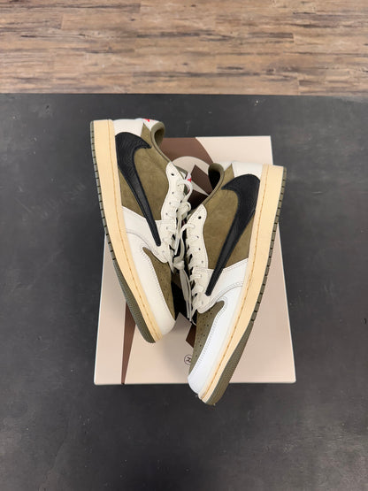 Travis Scott Olive Low 1s Size 10.5