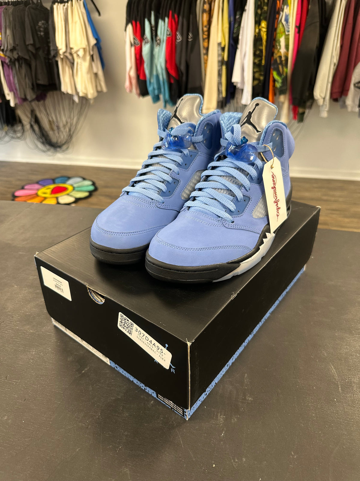 Air Jordan 5s "UNC" Size 9.5