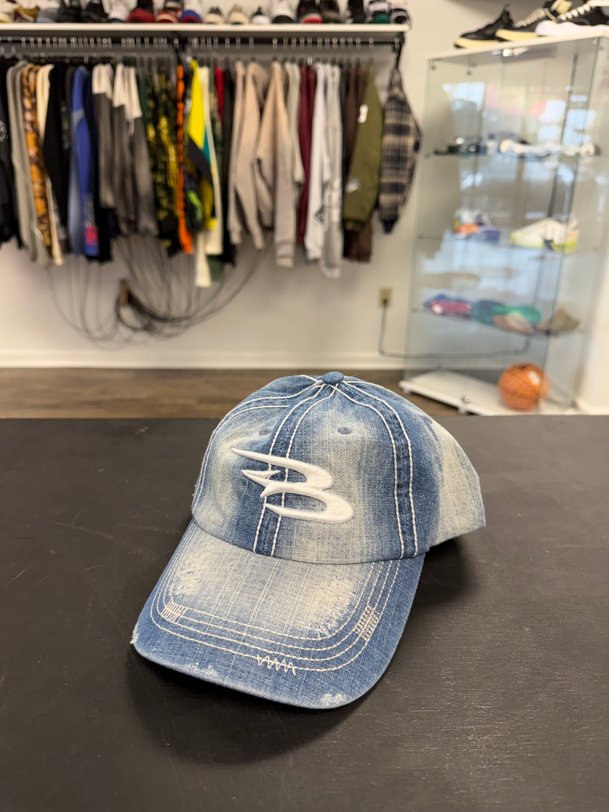 Abominable Denim Cap