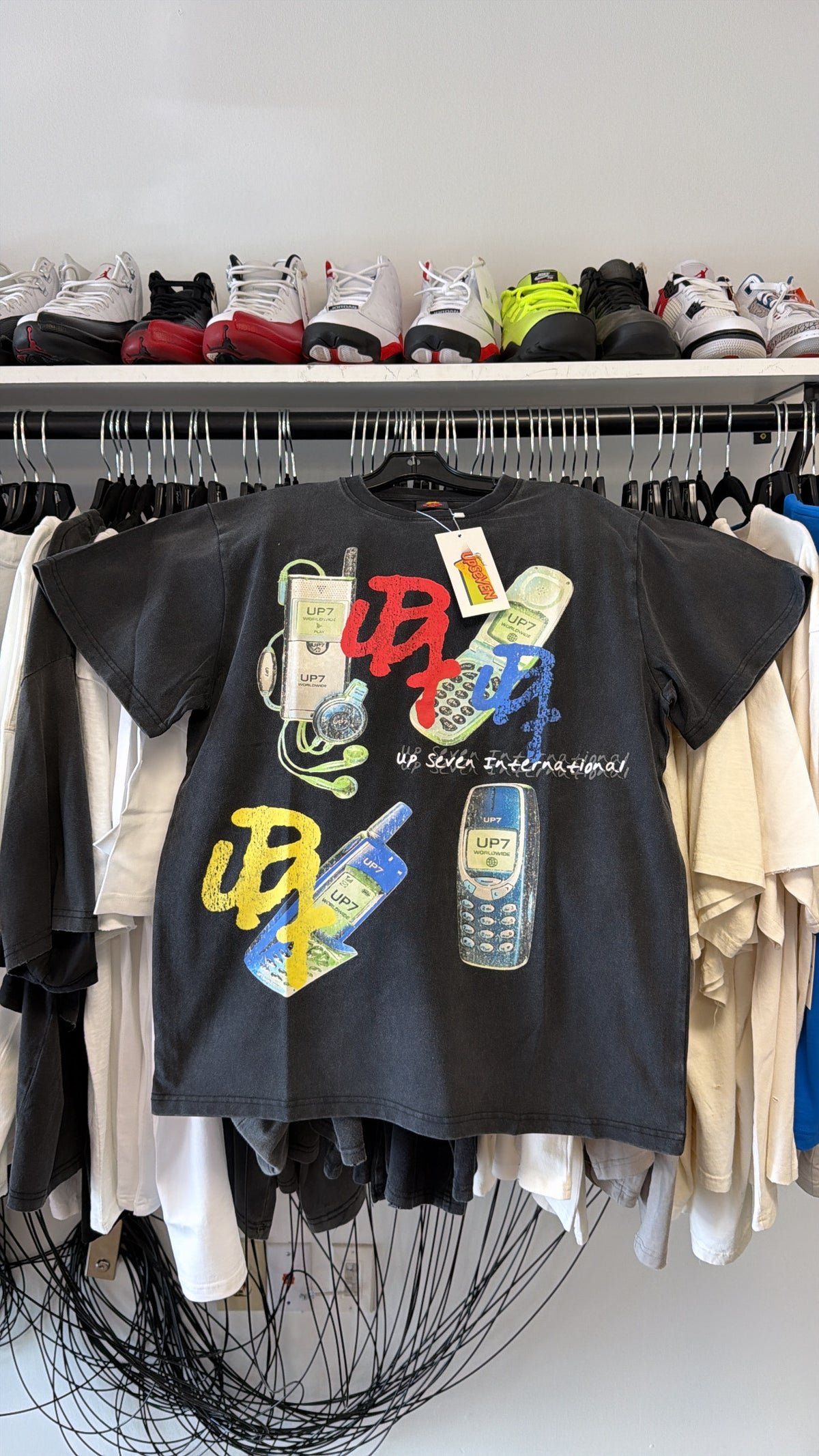 UP7 Cellphone Tee Size Small
