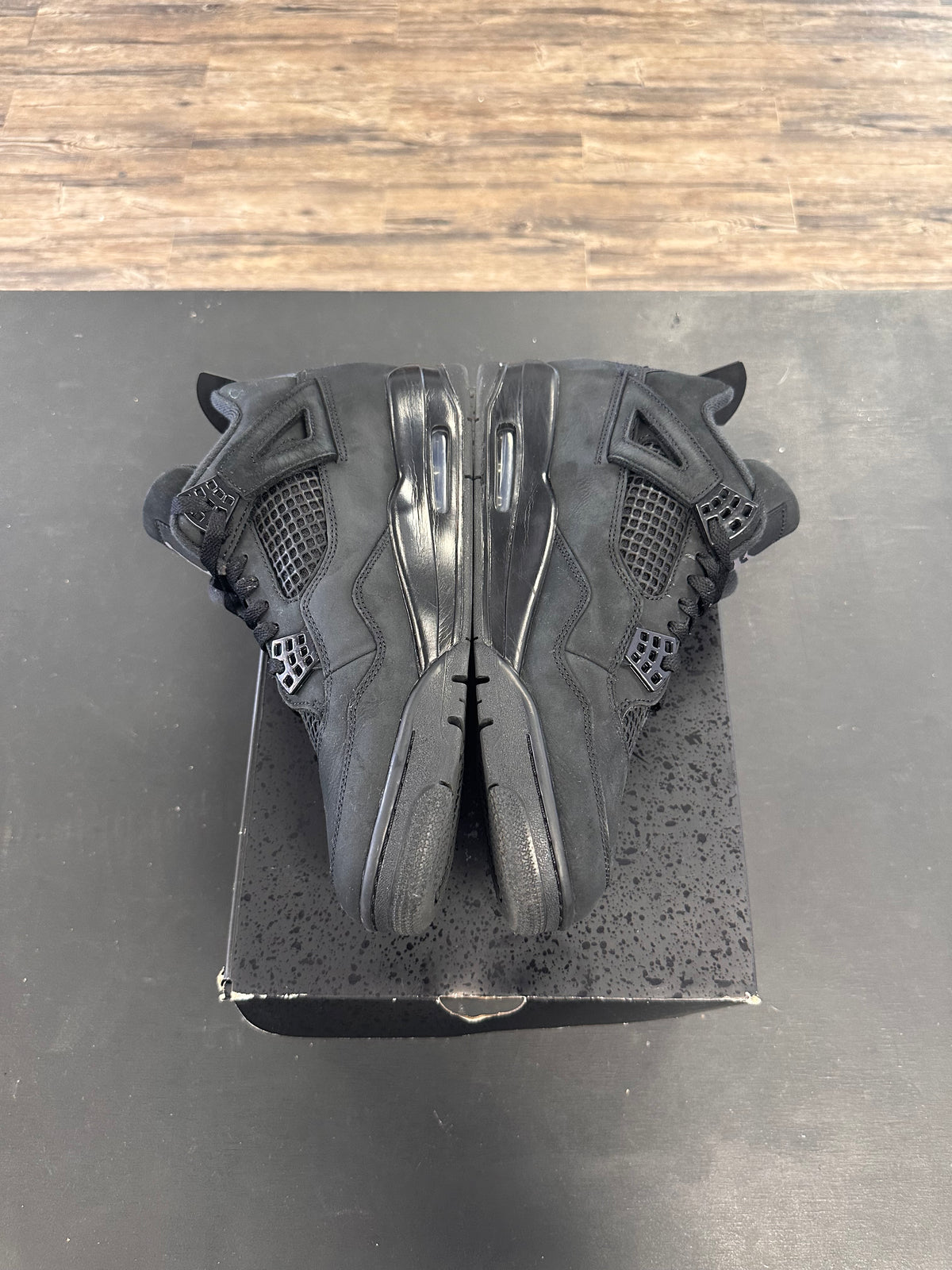 Air Jordan 4s "Black Cat" Size 10.5