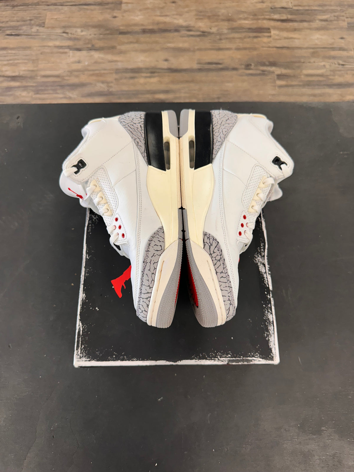 Air Jordan 3s "White Cement Reimagined" Size 10.5