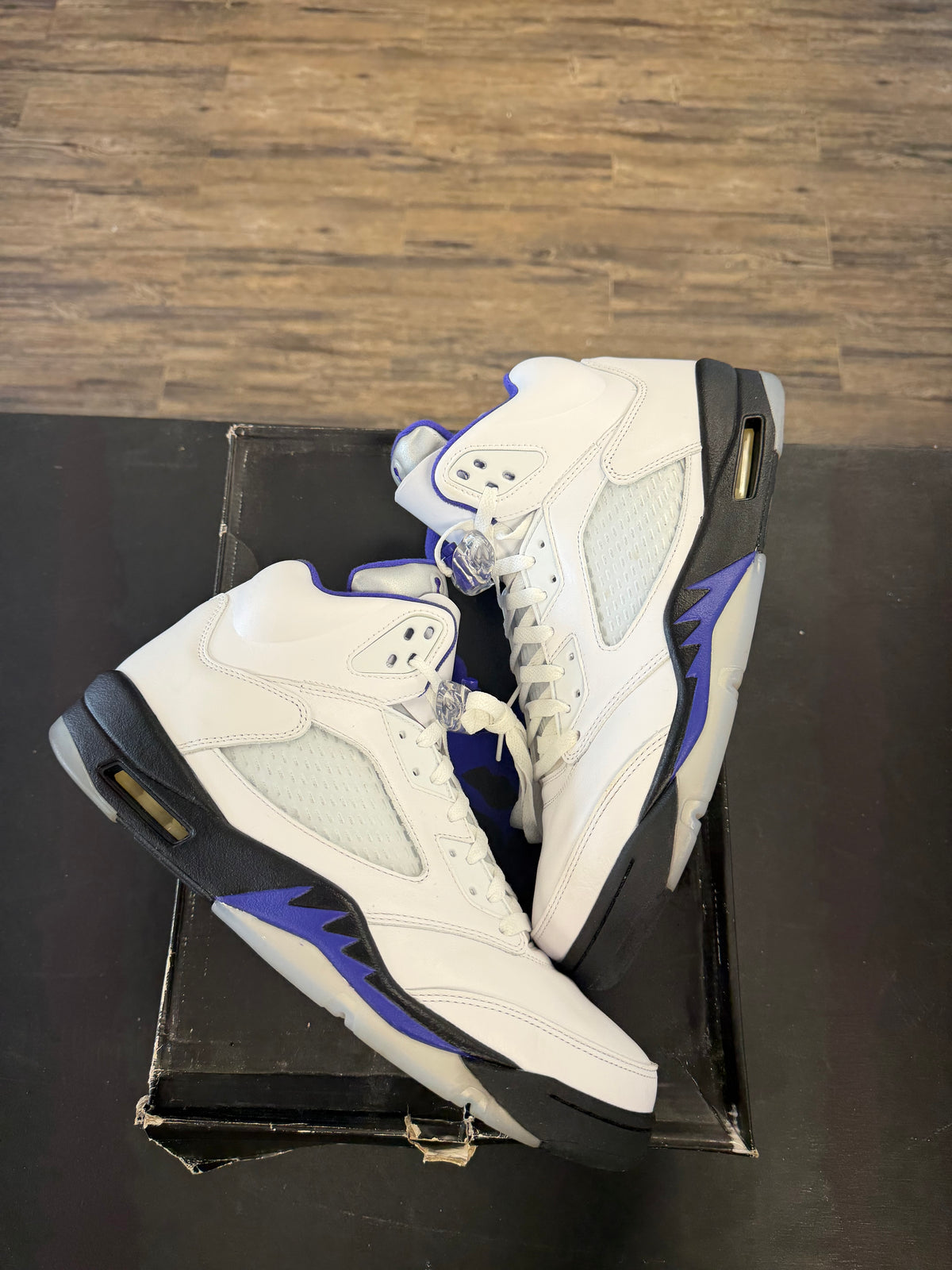 Air Jordan 5s "Court Purple" Size 13