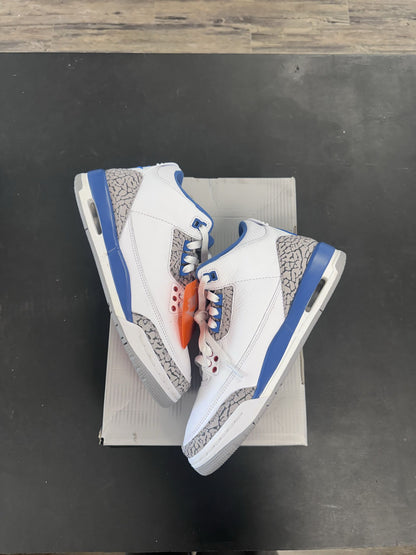 Air Jordan 3s "True Blue" Size 7