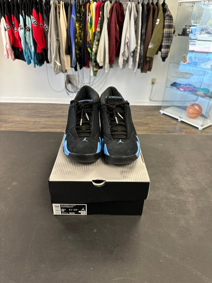 Air Jordan 14s "Black University Blue" Size 8.5