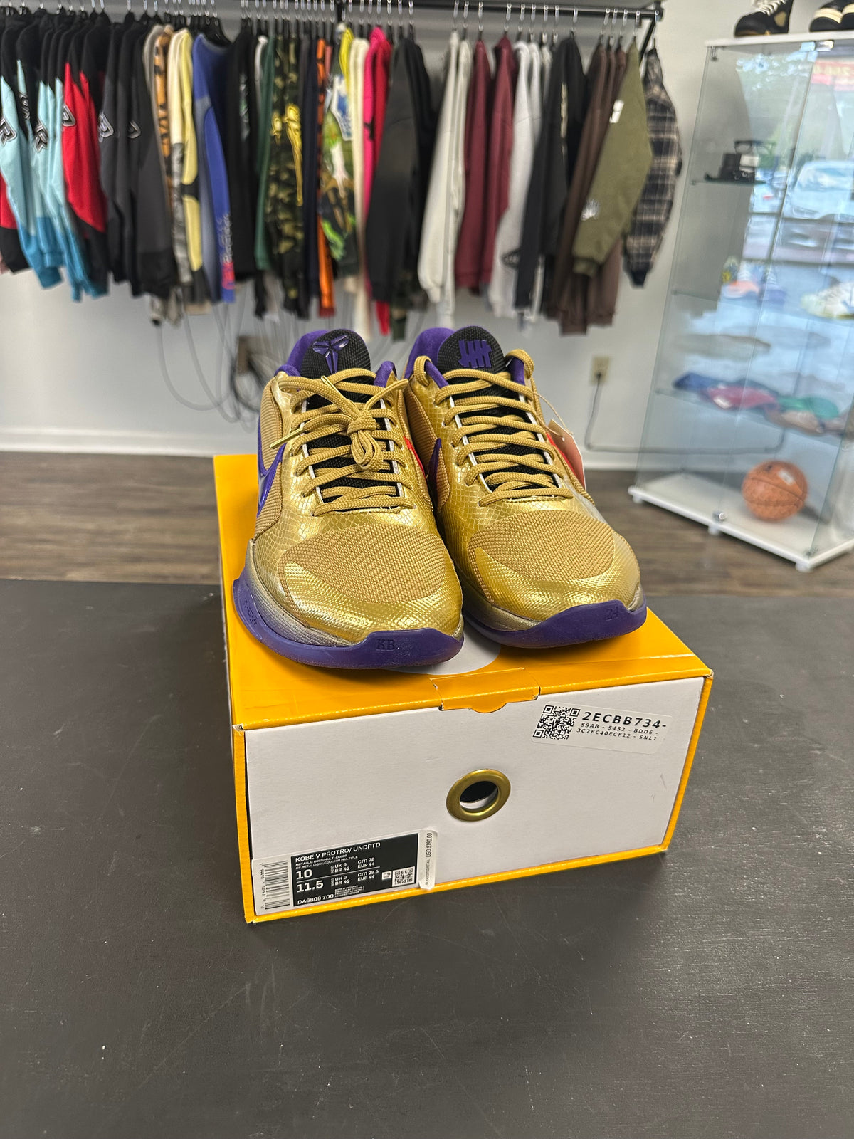 Nike Kobe 5 Protro "Undefeated HOF" Size 10