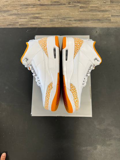 Air Jordan 3s "Orange Citrus" Size 8.5