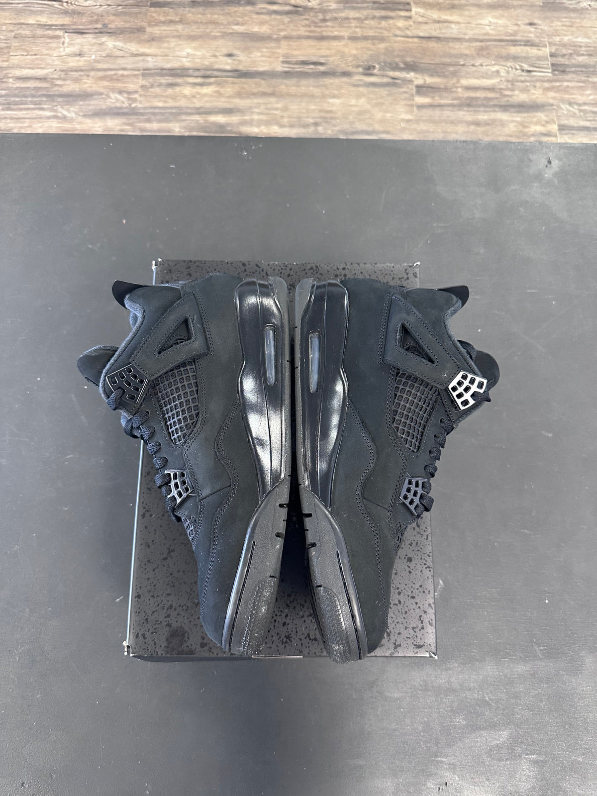 Air Jordan 4s "Black Cat" Size 10.5