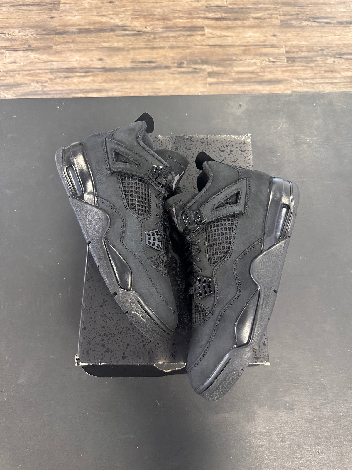 Air Jordan 4s "Black Cat" Size 10.5