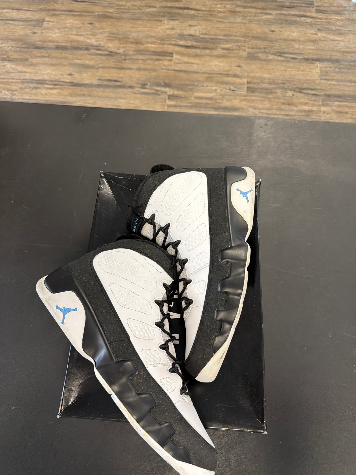 Air Jordan 9s "University Blue" Size 12