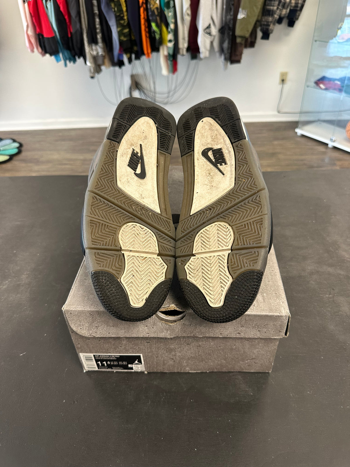 Air Jordan 4s "Cave Stone" Size 11.5