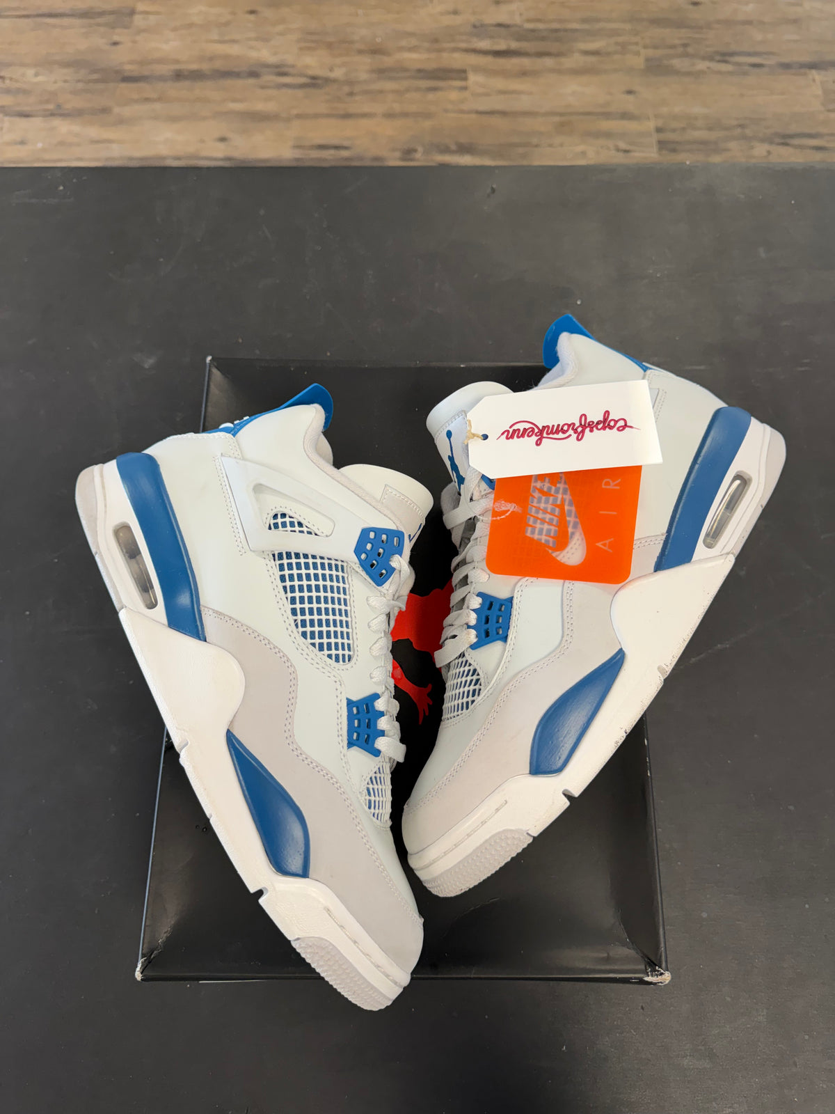 Air Jordan 4s "Military Blue" Size 10