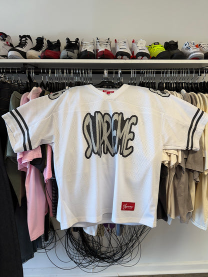 Supreme Jersey White/Black Size Large