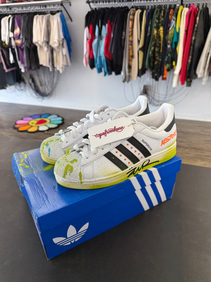 Abstract X Eurodoes Adidas Shelltoes Sneakers Size 9