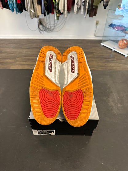 Air Jordan 3s "Orange Citrus" Size 8.5