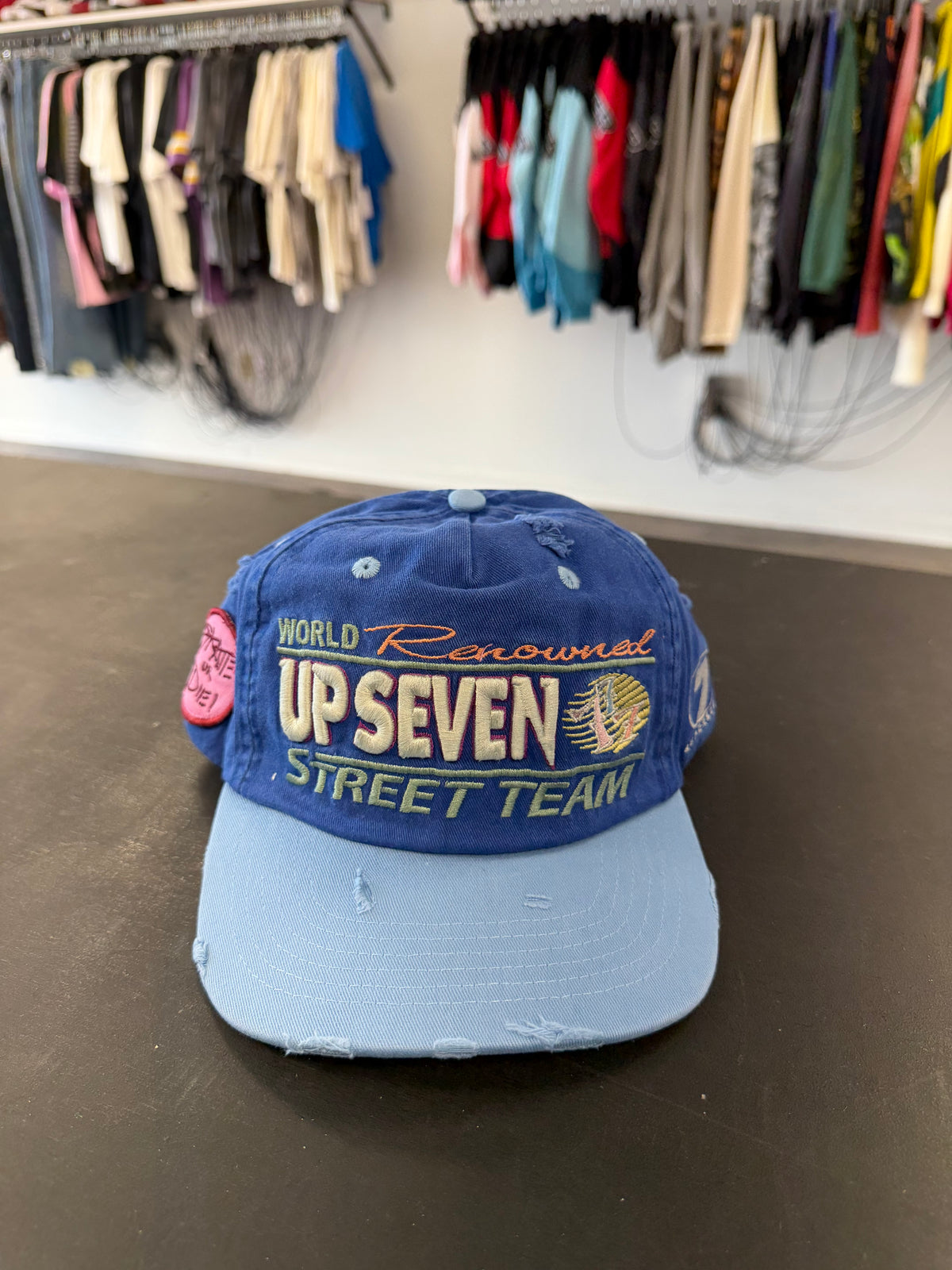 UP7 Blue Hat