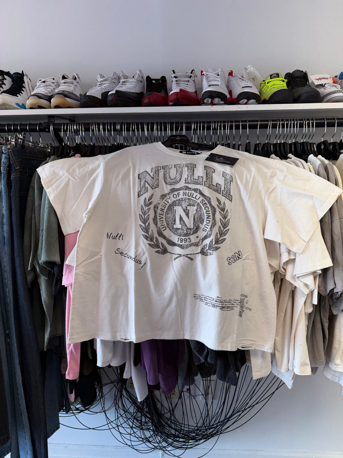 Nulli Secundus University Tee Size Large