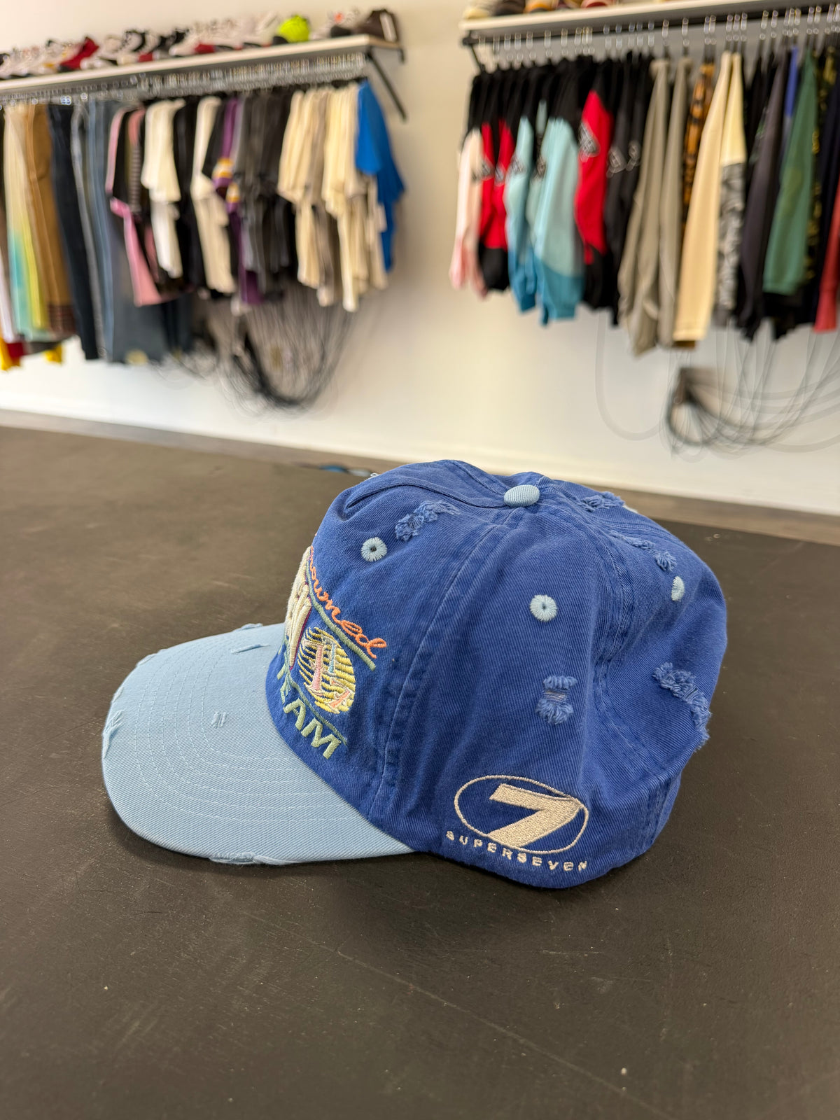 UP7 Blue Hat