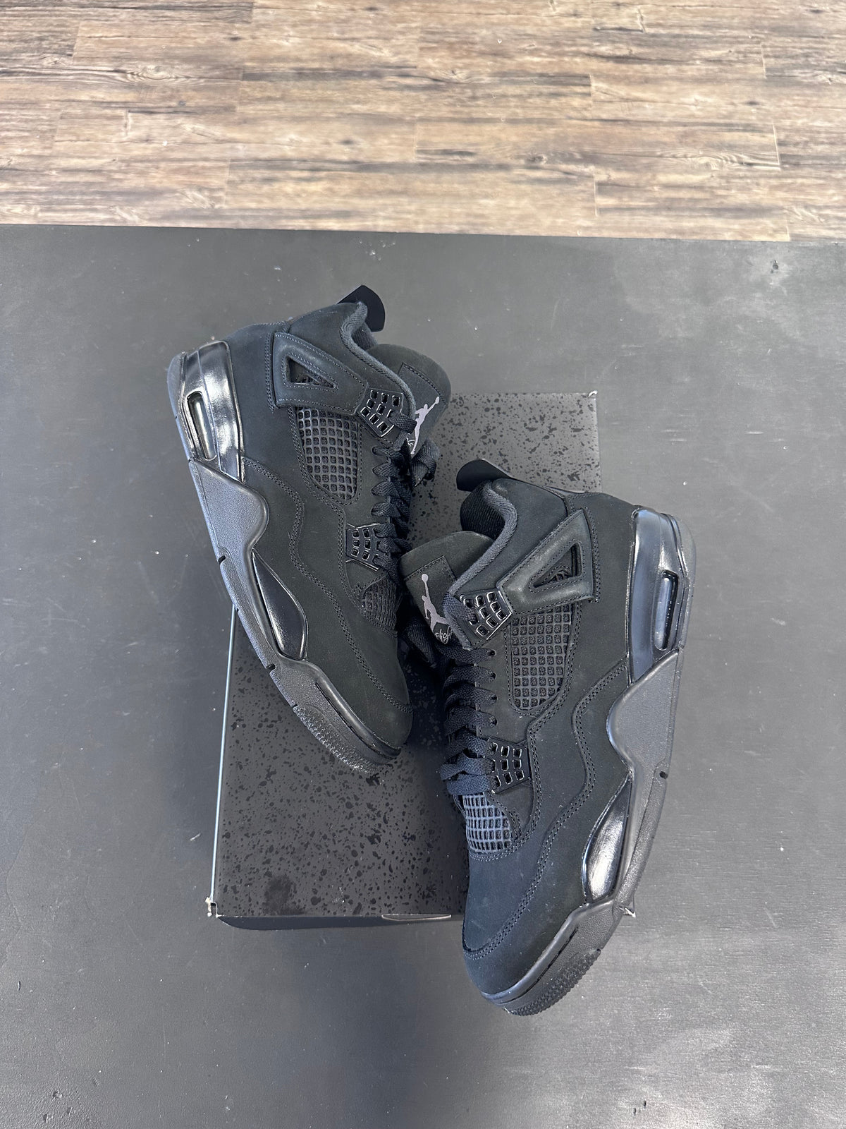 Air Jordan 4s "Black Cat" Size 10.5