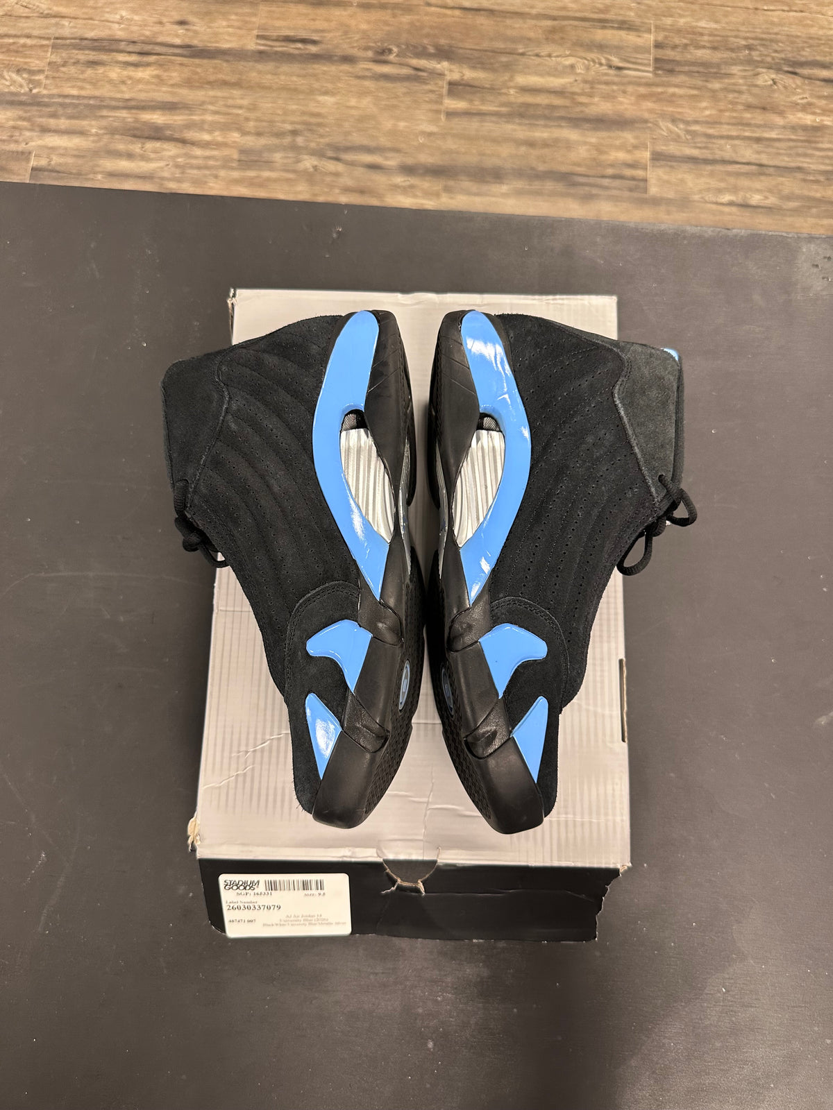 Air Jordan 14s "University Blue" Size 9.5