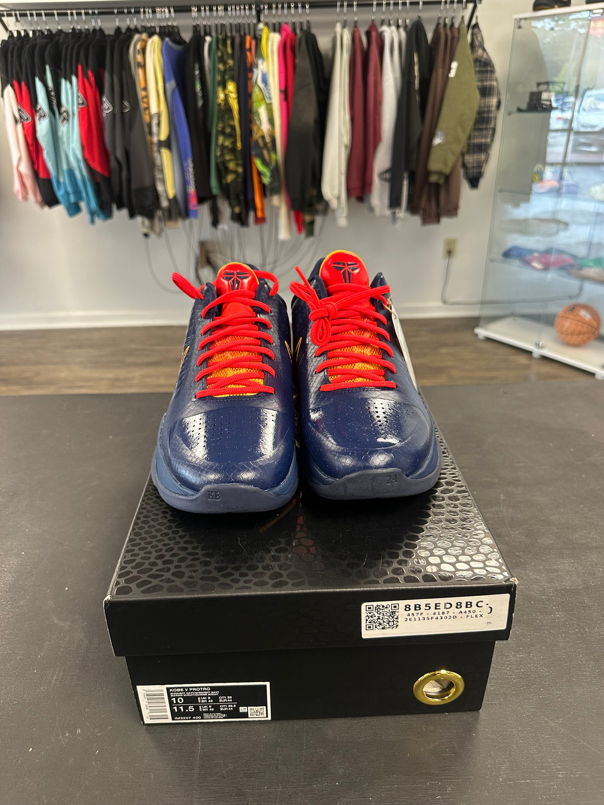 Nike Kobe 5 Protro "Caitlin Clark Indian Fever" Size 10