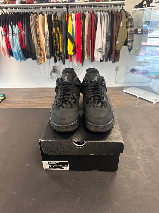 Air Jordan 4s "Black Cat" Size 10.5