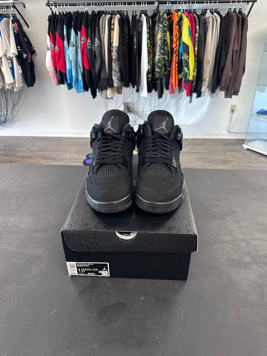 Air Jordan 4s "Black Cat" Size 10.5