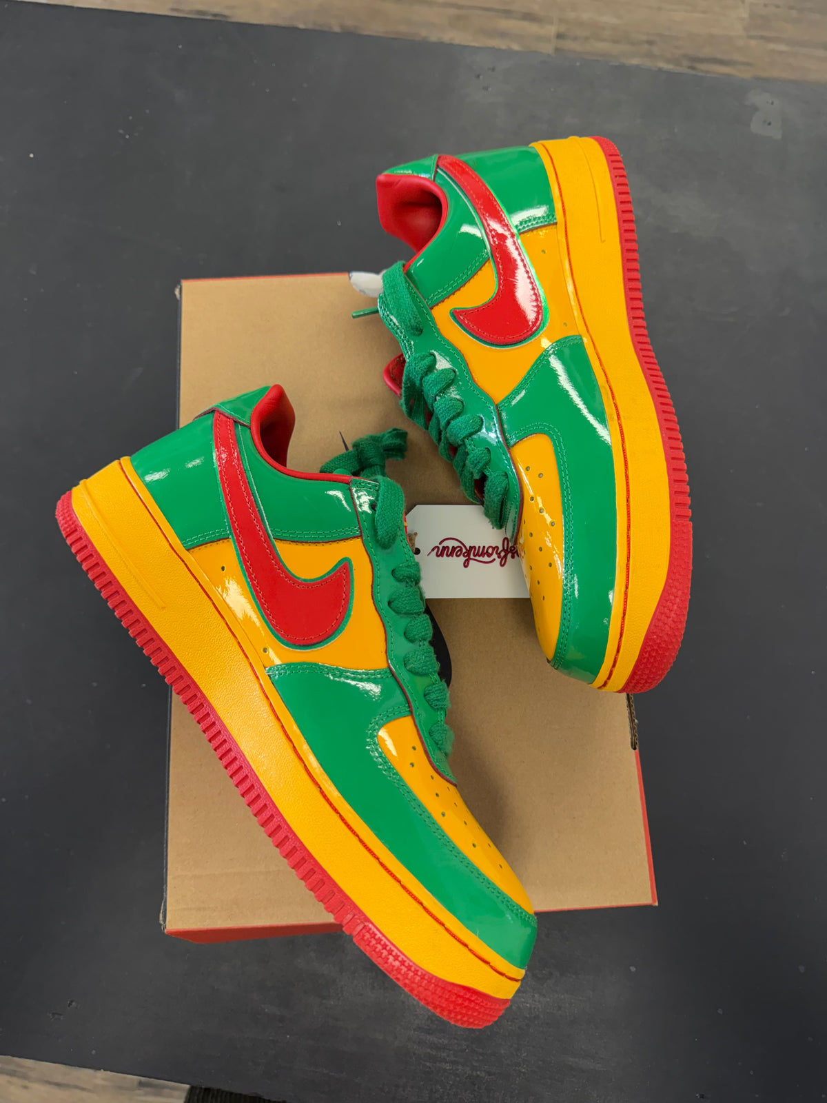 Lil Yachty Concrete Boys X Air Force 1s "Lucky Green" Size 9