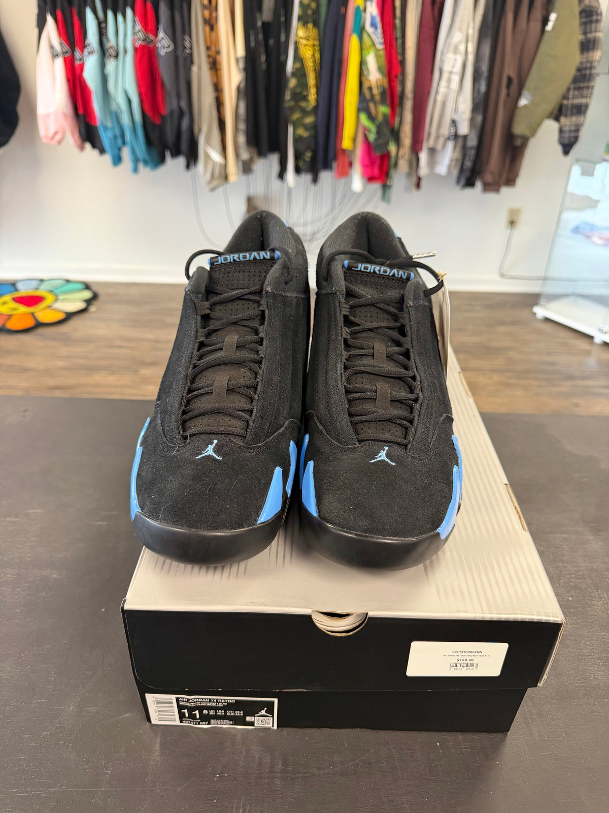 Air Jordan 14s "University Blue" Size 11.5