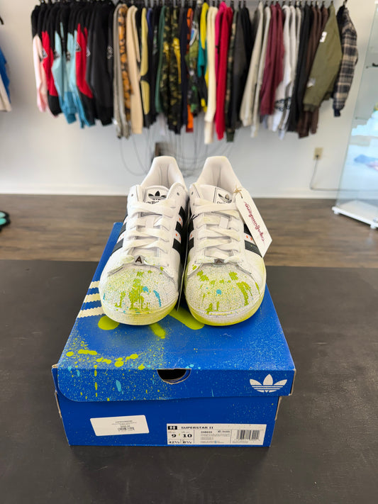 Abstract X Eurodoes Adidas Shelltoes Sneakers Size 9