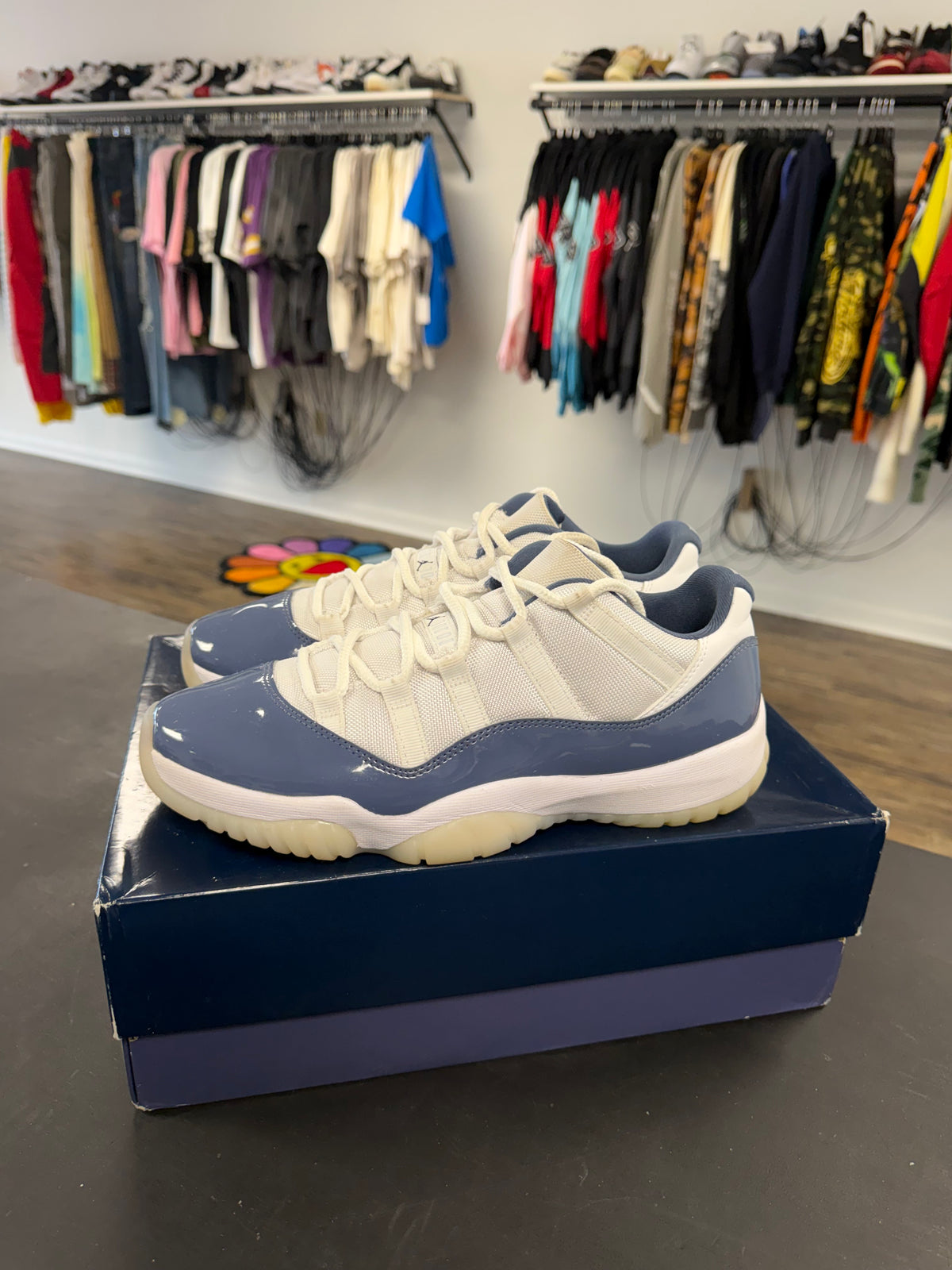 Air Jordan 11s Low "Midnight Navy" Size 10
