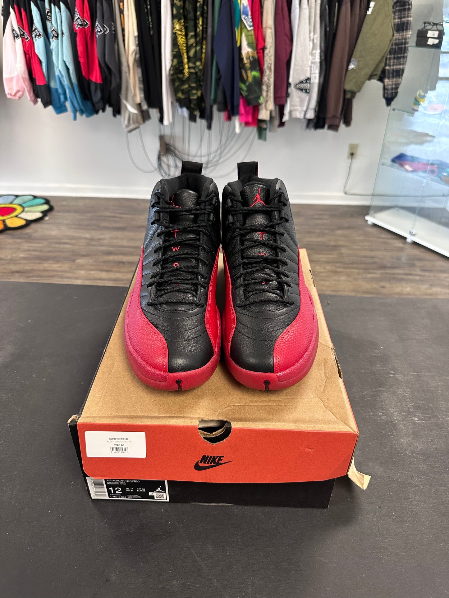 Air Jorsan 12s "Flu Game" Size 12