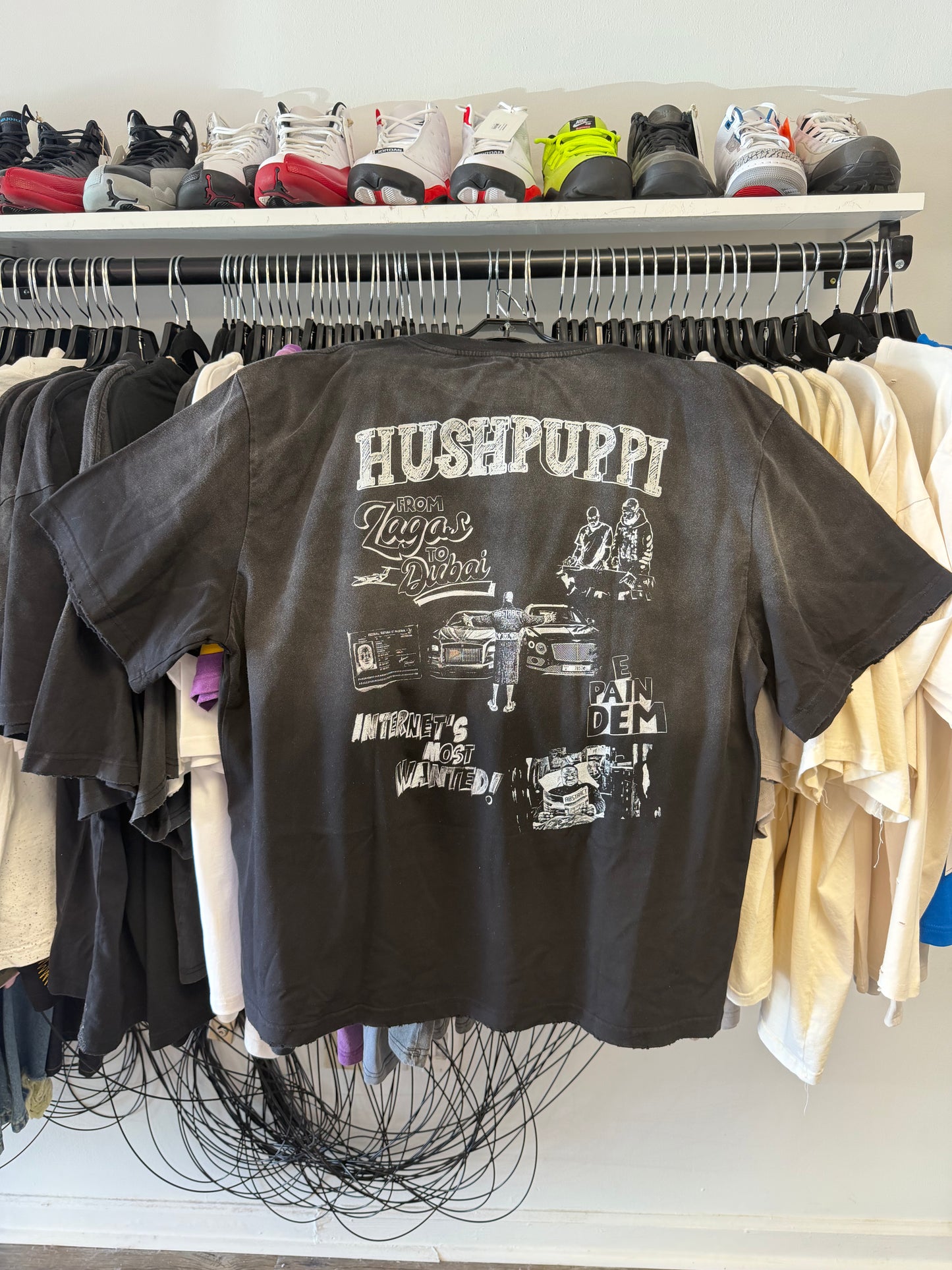Abstract HushPuppi Tee Size Small