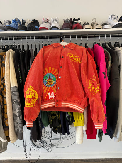 Vale Forever College Souvenir Varsity Orange Size Large