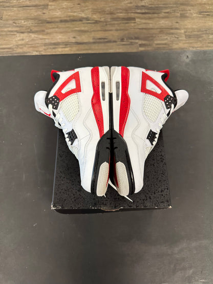 Air Jordan 4s "Red Cement" Size 10.5