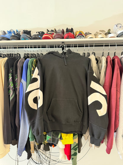 Black Supreme Hoodie Size Medium