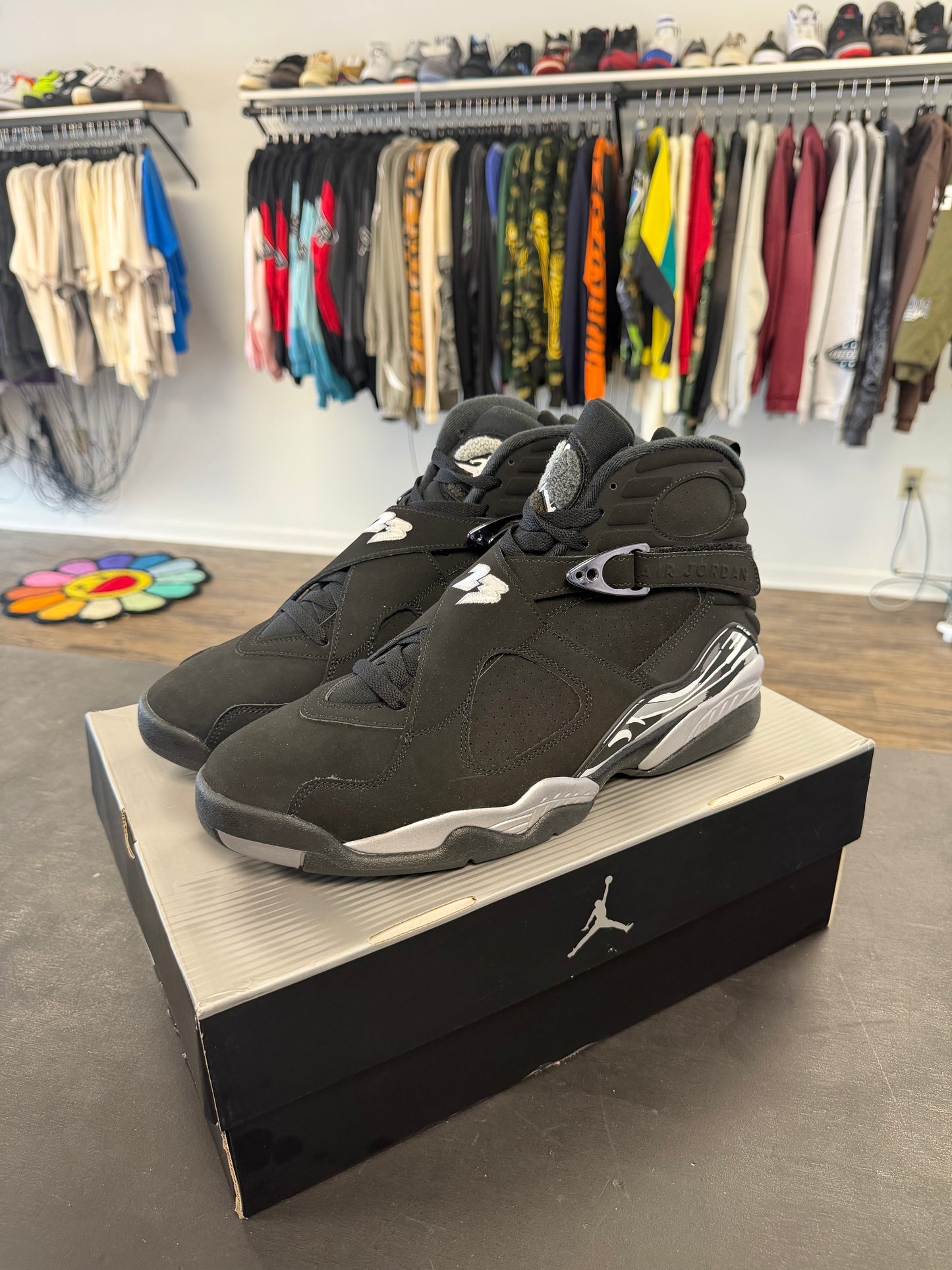 Air Jordan 8s "Chrome" Size 13