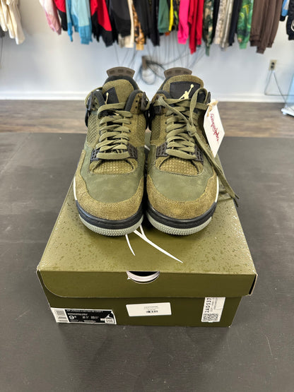 Air Jordan 4s "Olive" Size 9.5