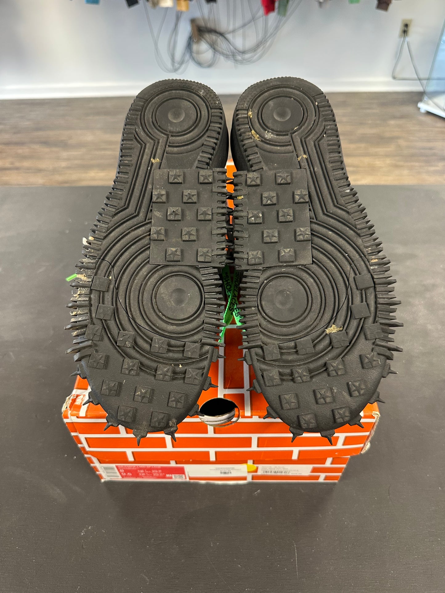 Nike Air Force 1s X Off White Grim Reaper 8