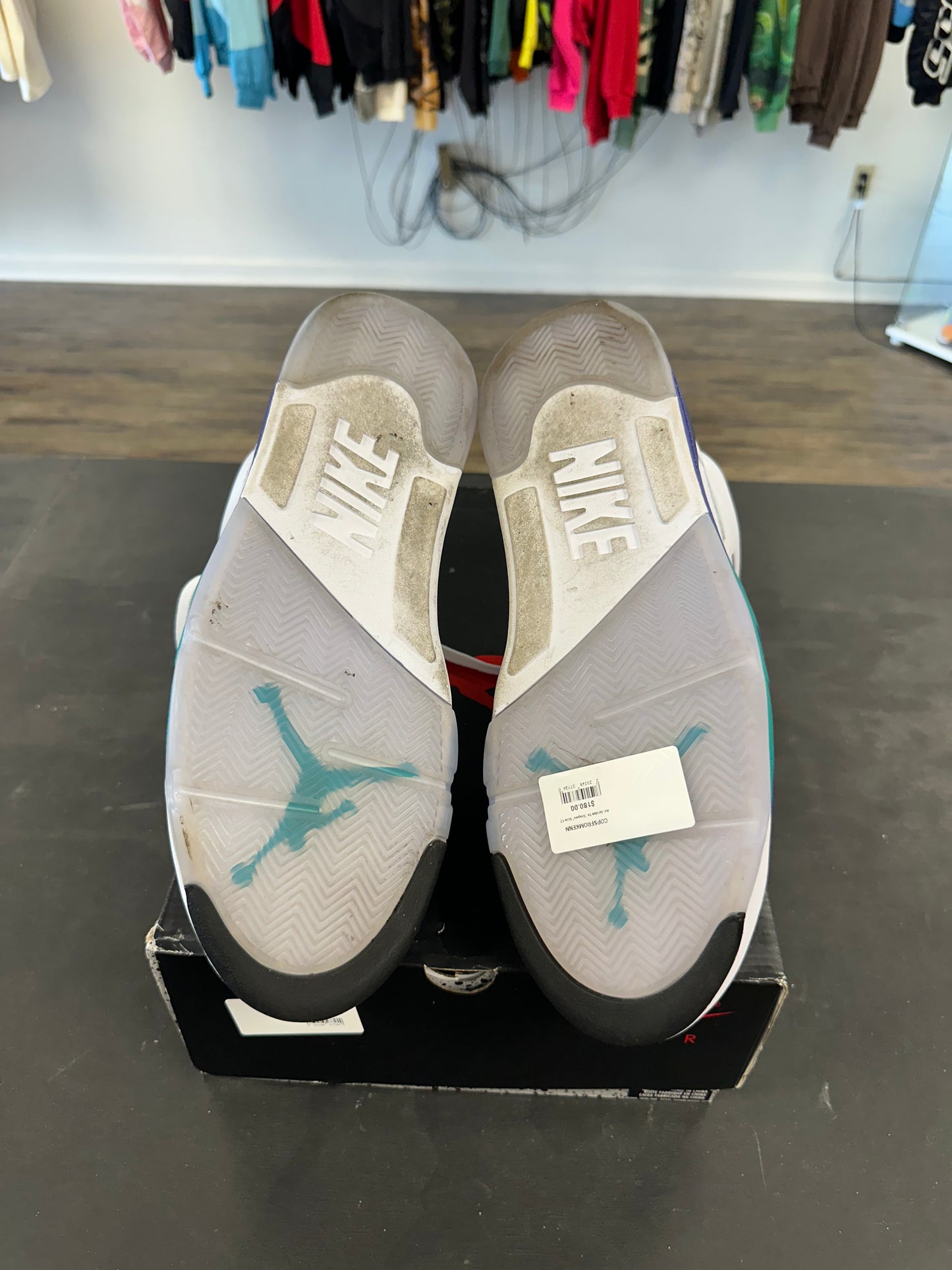 Air Jordan 5s "Grapes" Size 12